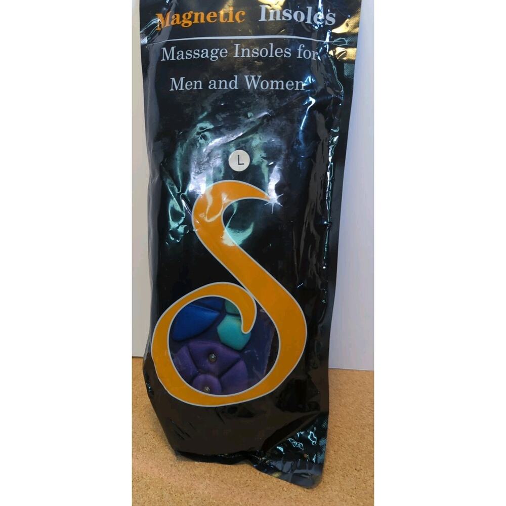 New Magnetic Gel Insoles Arch Support Shoe Inserts | Comfort & Foot Relief Large